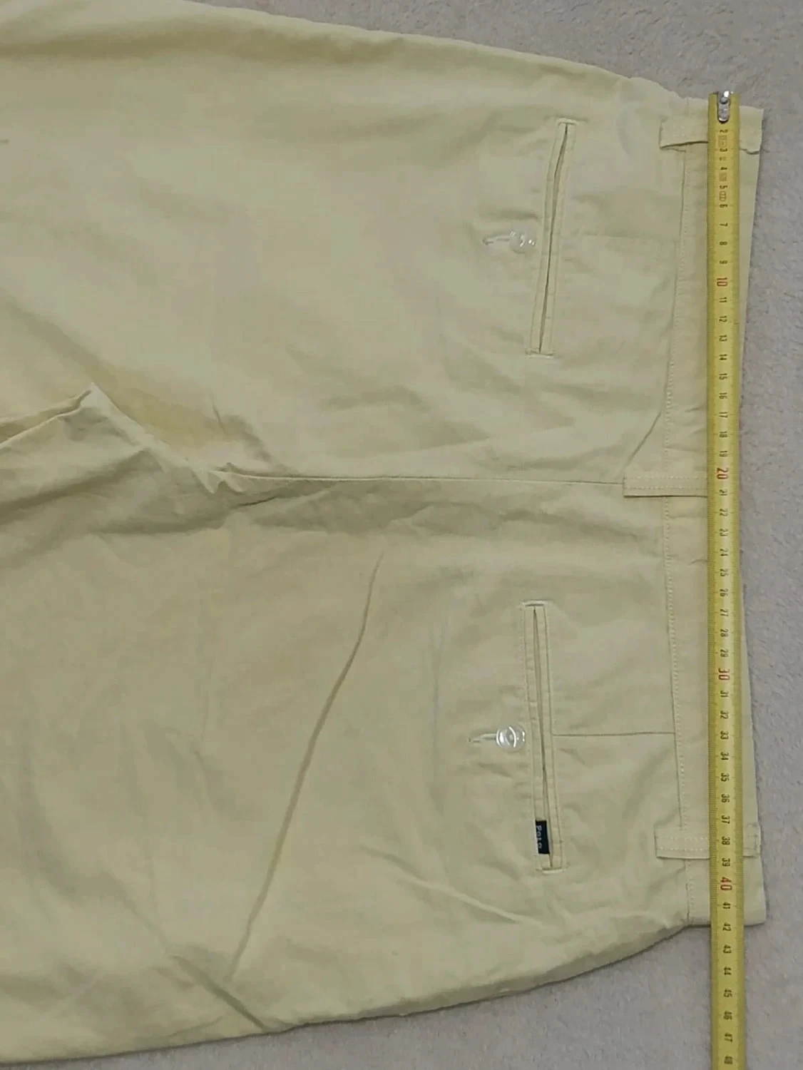 Short Chino Polo Ralph Lauren amarillo pastel Talla 33 – photo 16